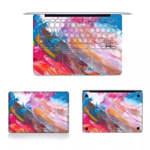 Batteries Vinyl Decal Skin for Apple Book Pro 13" 15" Air Retina Art Laptop Protector Cover Print Sticker Bright Funky Streak Smears