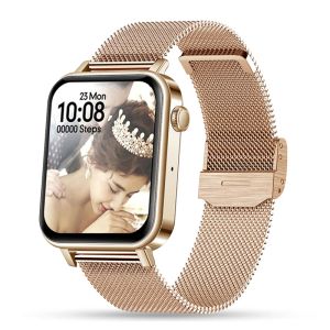 Watches 2022 Smart Watch Women Bluetooth Ring Heart Rise Blood Oxygen 1.69 