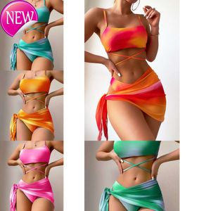 Designer Sexy Bikini Set 2024 New Fashion Sexy Womens S set marchi misti a forma di cinturino trasparente da bagno da bagno da bagno da bagno abiti da bagno