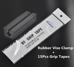 Club Grips Rubber Vise Clamp 13PCS Golf Tape Tool Regripping ReShaftHead Extractor Repair Vice4043991