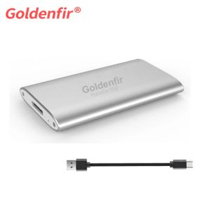 アダプターGoldenFirショートタイプポータブルSSD USB 3.0 64GB 128GB 256GB 512GB 1TB外部固体ステートドライブ