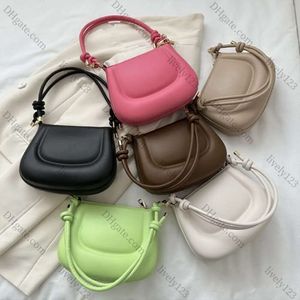 Estilo coreano simples Pu Undermail Bag Design minoritário Bolsa de crossbody Bandbag Meninas Fashion Retro bolsa