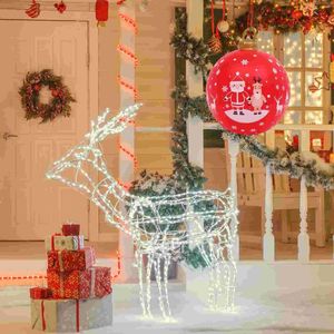 Decorative Flowers Jumbo Christmas Balls Outdoor Decorations Oversized Blow Yard Inflatables Xmas Ornament Child