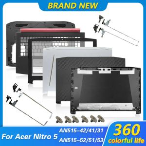 Acer Nitro 5 AN51542 AN51541 AN51551 AN51552 AN51553 AN51531 LCDバックカバー/フロントベゼル/ヒンジネジケースケースケースのラップトップケースのケース