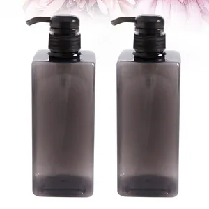 Bottiglie di stoccaggio pompa bottiglia shampoo riempimento vuoto dispenser a lozione per la lozione per il corpo in plastica