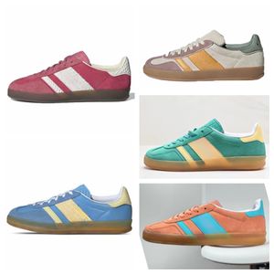 2024 Casual Shoes Indoor women men Suede Sneakers plate-forme welas bonner Sporty Rich Pink Loafers Orange Blue Cloud yellow green Pulse Mint shoe