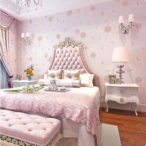 Wallpapers Modern Fresh Simple Rural TV Background Bedroom Living Room Non-woven Wallpape Roll 0.53m 10m 5.3m2