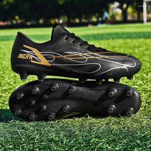 アメリカンフットボールシューズメンサッカーロートッププロの芝生ブーツキッズユースボーイズアンチスリップトレーニングアウトドアスニーカー2024 Man 46 47