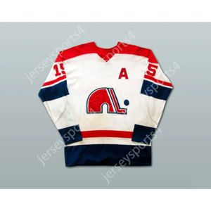 GDSIR Custom Rene Leclerc Quebec Nordiques Hockey Jersey New Top ED S-M-L-XL-XXL-3XL-4XL-5XL-6XL