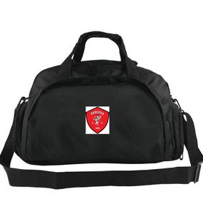 Perugia Duffel Bag Futbol Grifoni Tote Associazione Calcistica Team Bagaj Futbol Kulübü Duffle Tutma Sırt Çantası Spor Sling Handb7883195