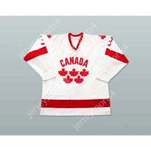 Gdsir Custom White 3 Rob Ramage Team Canada хоккейная майка Новый Top ED S-M-L-XL-XXL-3XL-4XL-5XL-6XL