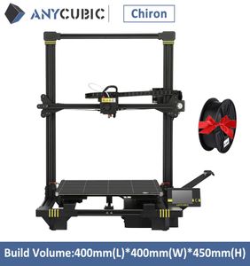 AnyCubic Chiron Новейший 3D -принтер с зажимами большого размера экрана экструдера с двойной осью Z Обновленные оси Impresora 3D Drucker9413073