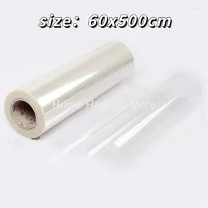 Window Stickers 5m 60cm Kitchen Countertop Self-adhesive Transparent Protective Film Furniture Desktop Sticker 2024