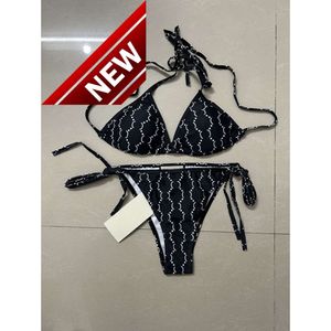 2024 Nuovo stilista di moda set di bikini sexy set a buon mercato designer di donne di lusso sexy beach bikinis bymi da bagno lettera di moda stampata in pizzo su costumi spaziosi estivi per donne b