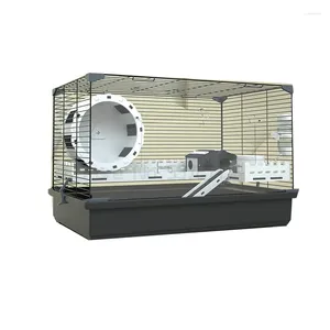 Cat Carriers Household Hamster Cage 60 Acrylic Transparent Base Golden Bear Live 47 Super Large Villa House Supplies