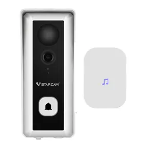 Doorbells Vstarcam DB6 2MP 1080P Wireless WIFI IP Doorbell IR Night Vision Video Door Phone Visual Doorbell With Indoor Chime Door Entry