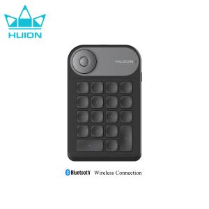 Ratos huion keydial mini teclado sem fio K20 Bluetooth 5.0 Conectividade para gráficos Monitor de tablets Display Pen Computer Windows