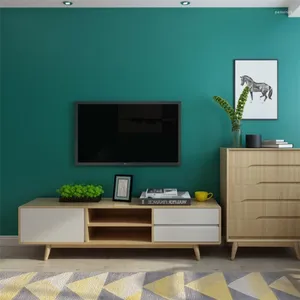 Bakgrundsbilder Wellyu Sydostasien Peacock Green Blue Wallpaper Nordic Luxury Upskalig Solid Color Sovrum Bakgrund