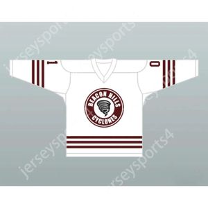 GDSIR Custom Peter Whitehale 01 BEACON HILLS CYCLONES JERSEY TVE TV TV ED S-L-XL-XXL-3XL-4XL-5XL-6XL