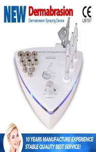 Mikrodermabrasionsmaschine für Zuhause verwenden 2 in 1 mit Sauerstoffsprühgerät für die Gesichtsreinigung Hautschäling Faltenentfernung Diamant Dermabra2076644