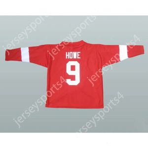GDSIR Custom unikalny gordie Howe 9 specjalnie wykonany koszulka hokeja nowa najlepsza ed s-l-xl-xxl-3xl-4xl-5xl-6xl