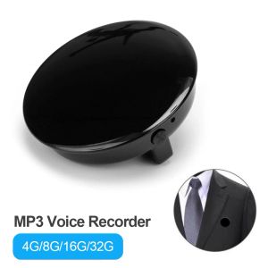 Inspelare Mini Voice Recorder Badge Medal Audio Children Sound Recording Pen Silent Noise Reduction Digital Voice Recorder Dictaphone Clip