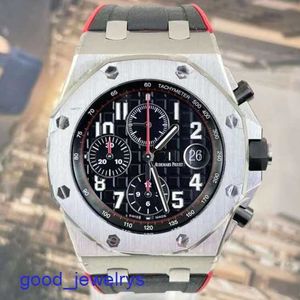 Swiss AP Owatch da polso Royal Oak Offshore Serie 26470st Precision Steel Vampire Back Back Mens Mens Timed Fashion Leisure Business Sports Machinery Watch