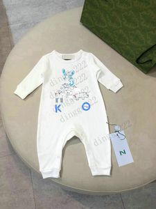 Luxury Designer Baby Rompers nyfödda uppsättningar nyfödda jumpsuits märke flickor pojkar kläder romper overaller jumpsuit barn bodysuit för spädbarn