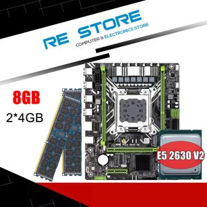 Pads Kllisre x79 Motherboard Kit E5 2630 V2 LGA 2011 CPU 2*4GB = 8 ГБ памяти DDR3 1333 ECC RAM