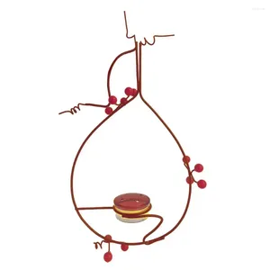 Altre forniture per uccelli alimentatore d'acqua colibrì appeso a bacche per la decorazione del giardino esterno resistente alla corrosione