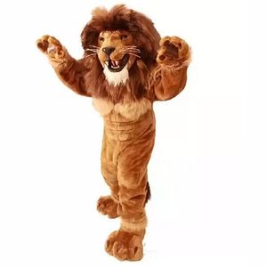 2024 Halloween Power Lion Mascot Costume Custom Fancy Costume Anime Mascotte Theme Fancy Dress Carnival Costum