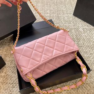 tote bag designer woman luxury hobo bag fold bags handbag Bright leather diamond Lattice crossbody bag with large folding capacity pink Shoulder bag