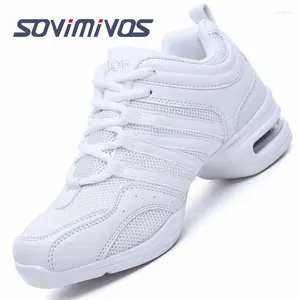Dance Shoes EU28-44 Sports Feature Soft Outsole Breath Sneakers For Woman Practice Modern Jazz Men