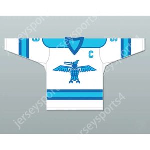 GDSIR Custom White Wayne Gretzky 9 Ross Sheppard High School Thunderbirds Hockey Jersey New Top Ed S-M-L-XL-XXL-3XL-4xl-5xl-6xl