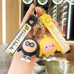 Creative Egg Party Car Keychain Bag Pendant Commodity Small Gifts