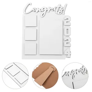 Frames Po Frame Party Decoration Decorative Sublimation Table Graduation Gift Simulation Blank Supplies Centerpiece DIY Home