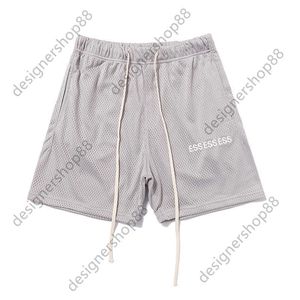 TIK TOK Influencer Mesma marca de designer Linha dupla Ess High Street Sports Capris Sports Casual Shorts Para homens e mulheres Shorts de praia da Flórida