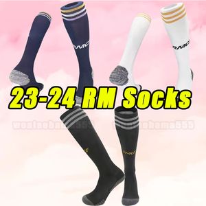 23/24 Camavinga Soccer Socks 2023 2024 Real Madrids Benzema Rodrygo Rudiger Modric Marcelo Lucas v Bellingham Valverde Erkekler Vini Jr Yüzme Giyim