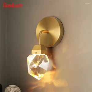 Wall Lamp Modern G9 Sconce Aisle Lights Sleeping Bedside Night For Bedroom Fixtures Lustres Home Decor