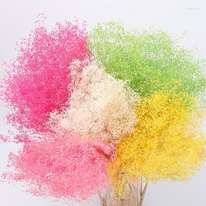 Decorative Flowers 120g Real Natural Dry Gypsophile Fresh Forever Babysbreath Dried Preserved For DIY Eternal Flower Material Wedding Plant