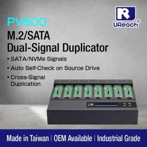 Drives M2 NVMe SSD Duplicator UReach PV800 SATA NVMe CrossSignal Duplicator M2 SSD copier