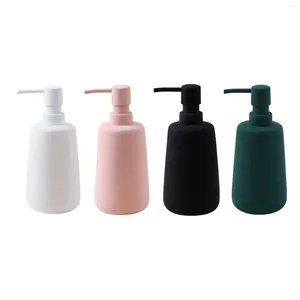 Dispensador de sabão líquido Bomba Body Wash Loção Manual da garrafa de mão resistente para a bancada de El Home