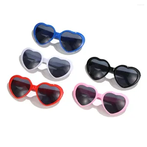 Sunglasses Heart-shaped Special Effect Glasses Heart Diffraction Lights Become Love Image Fashion Creative Gifts