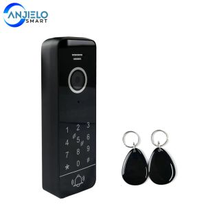 Doorbells 960P AHD Wired Full Touch Screen Video Door Phone Doorbell Outdoor Unit Support Password Unlock Work with IP Wifi Monitor