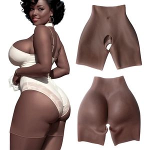 Butt Pads de silicone 1,2 cm de nádegas femininas sexy e quadris de aumento da cintura alta para a mulher africana Big Ass 240323