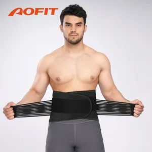 Midjestöd aofit bakstång för män kvinnor lägre smärtlindring justerbar bälte arbete anti-glid rygg