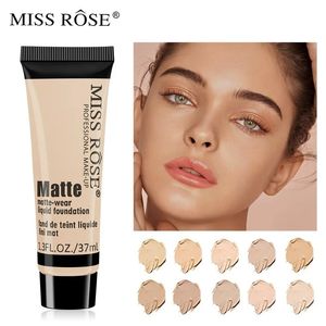 Base professionale Matte Liquid Foundation Fondazione Waterproop Face Concealer Correaler Foundation Cosmetics Make Up Face Face Up