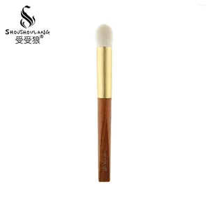 Pennello per trucco Shoushoulang Professional Make Up Brush Small Lidlighter LD07 Saikoho Capri Rosewood Handwood