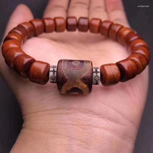 Strand Tibet Yak Bone Tibetan Style Prayer Beads Horn Armband för män och kvinnor Bodhi Seed Crafts