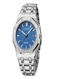 Pintime Full Steel Business Mens Watches Top Brand Luxury Quartz Gold Watch Men Military Wristwatch Relogio Masculino Erkek Kol SA2591498